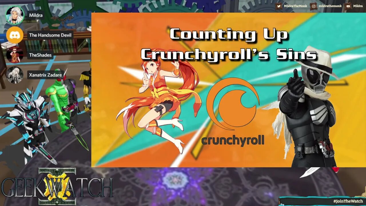 GeekWatch #68: Counting Up Crunchyroll's Sins