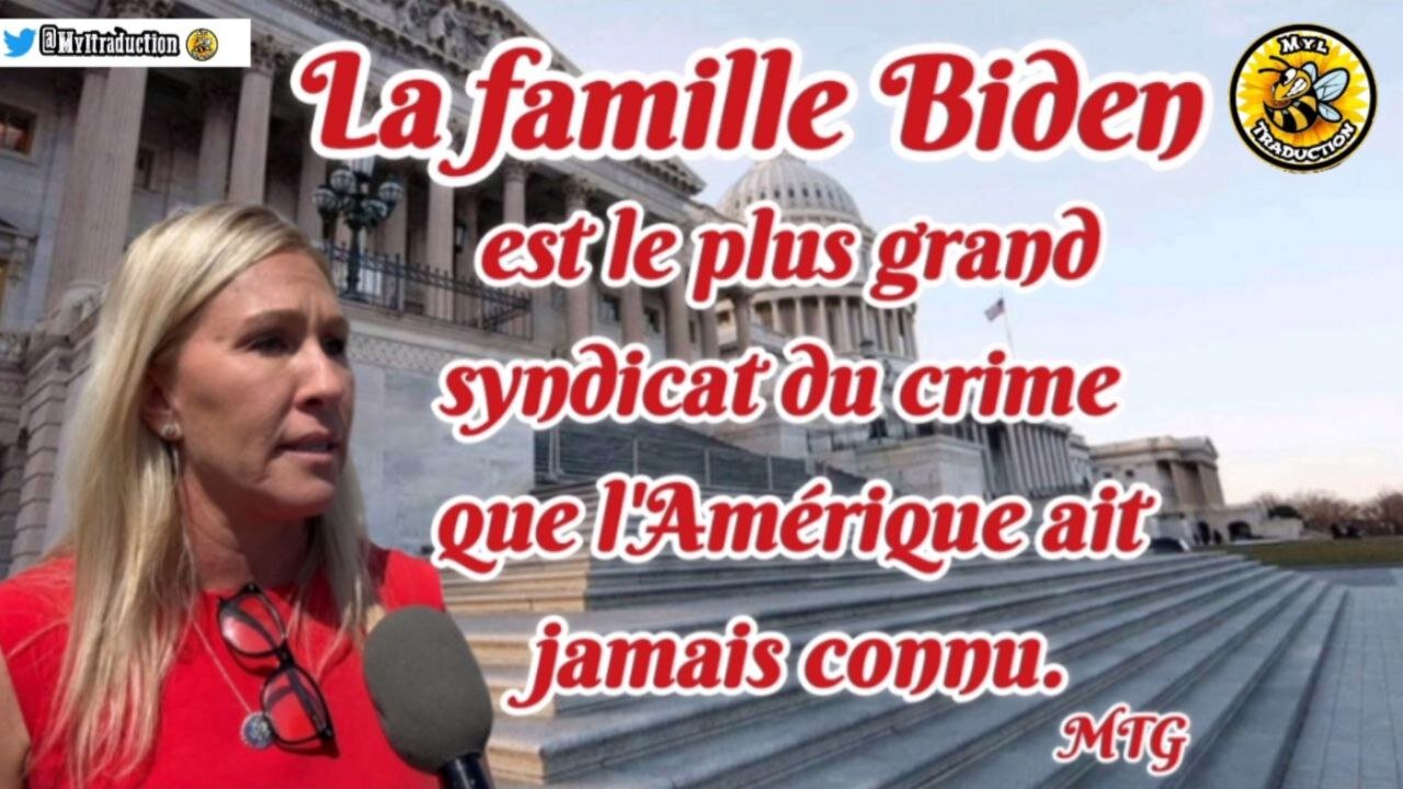 la famille Biden est le plus grand syndicat du crime que l'Amérique ait jamais connu