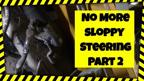 Cub Cadet GT 2300 sloppy steering fixed Pt.2 #cubcadet #garagelife