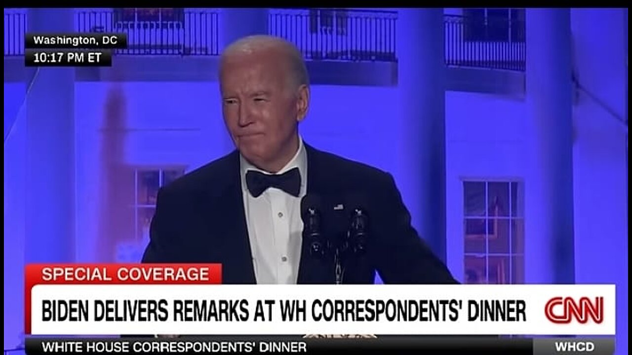 Biden pokes fun at his age and Trump during White House Correspondent’s Dinner (FULL SPEECH)