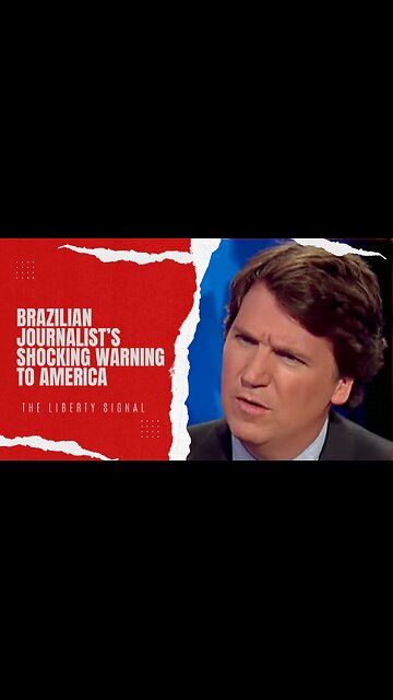 Brazilian Journalist's Shocking Warning to America | Tucker Carlson Interview