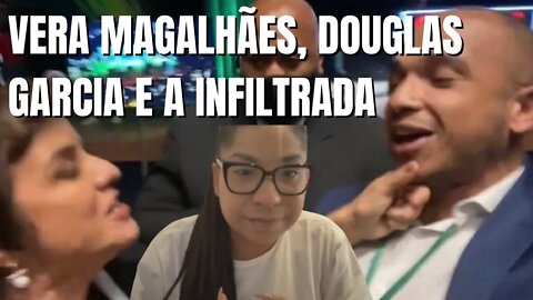 Vera Magalhães, Douglas Garcia e a Advogada de esquerda sugere doutrinar crianças em igrejas.