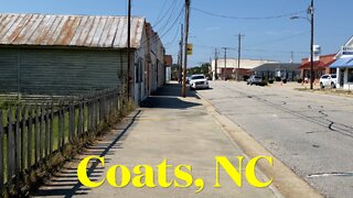 Coats, NC, Town Center Walk & Talk - A Quest To Visit Every Town Center In NC