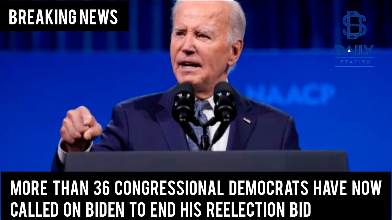 More than 36 congressional Democrats have now called on Biden to end his reelection bid