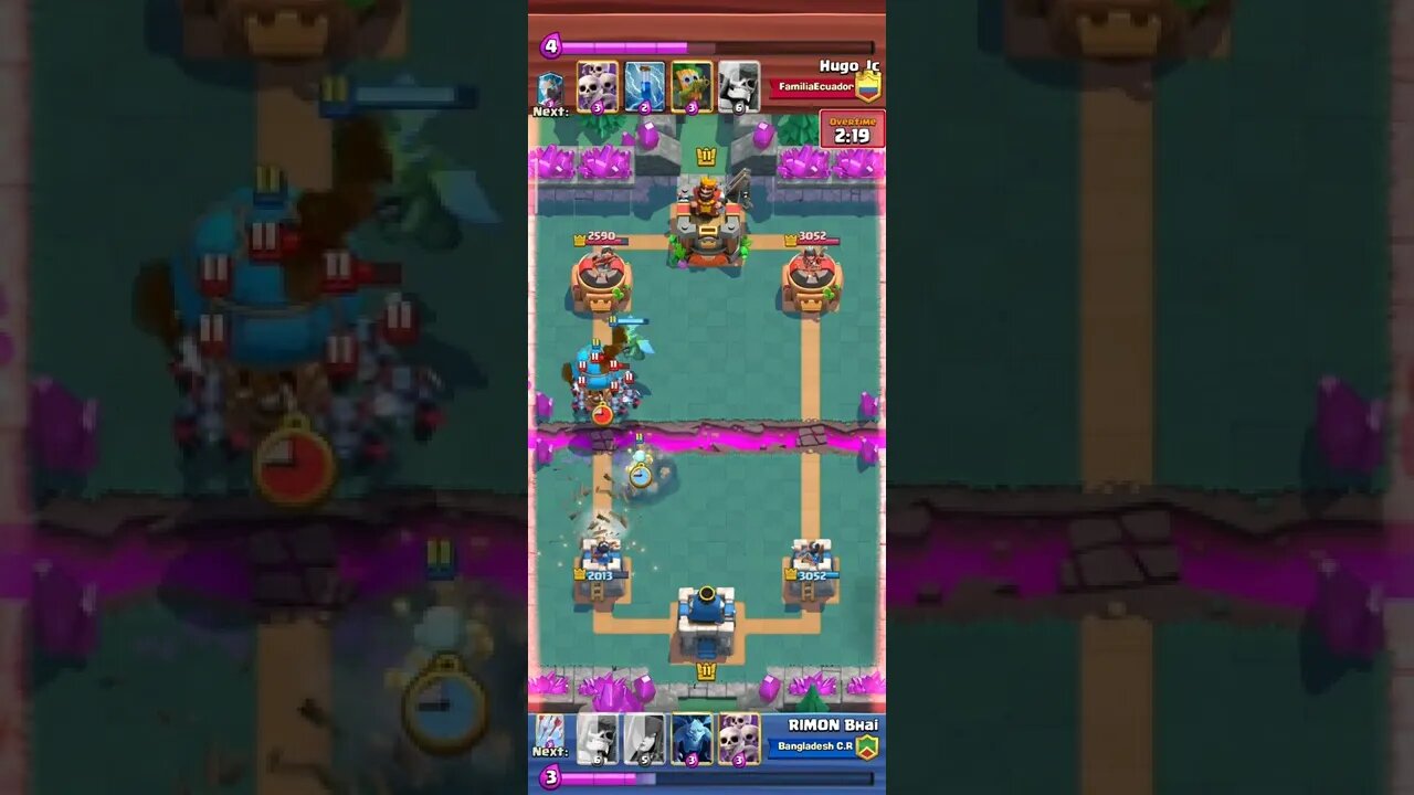 CR | Sudden Death Battle | Tower 10 Vs 11 | Party | Winner