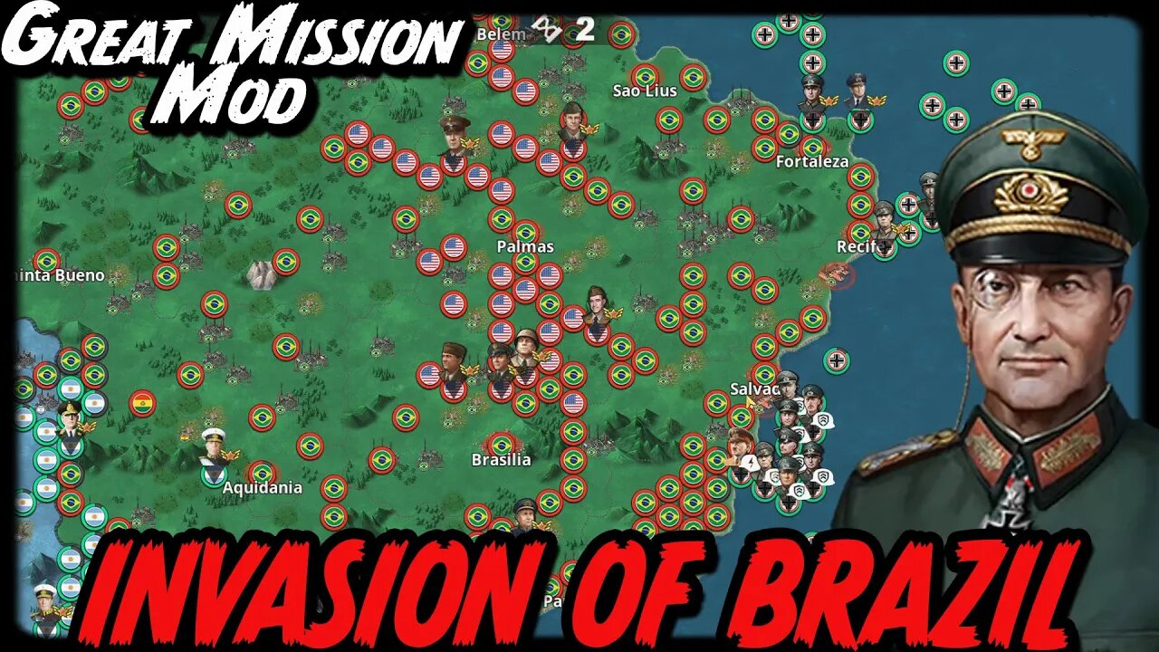 INVASION OF BRAZIL! Great Mission Mod