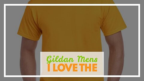 Gildan Mens Heavy Cotton 100% Cotton T-Shirt, Azalea