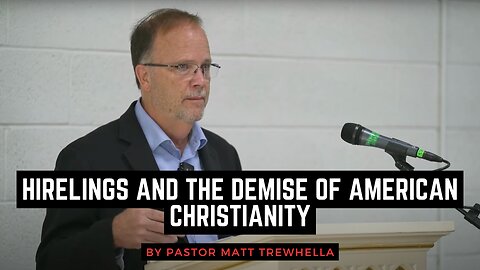 Hirelings and the Demise of American Christianity