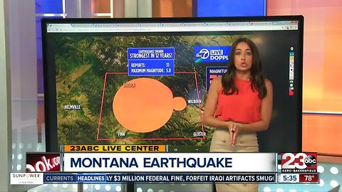 5.8 Earthquake rocks Montana