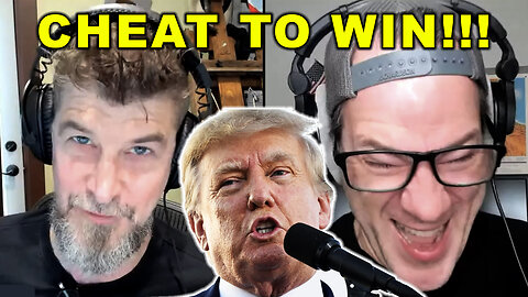 TRUMP will CHEAT TO WIN!! FINALLY!