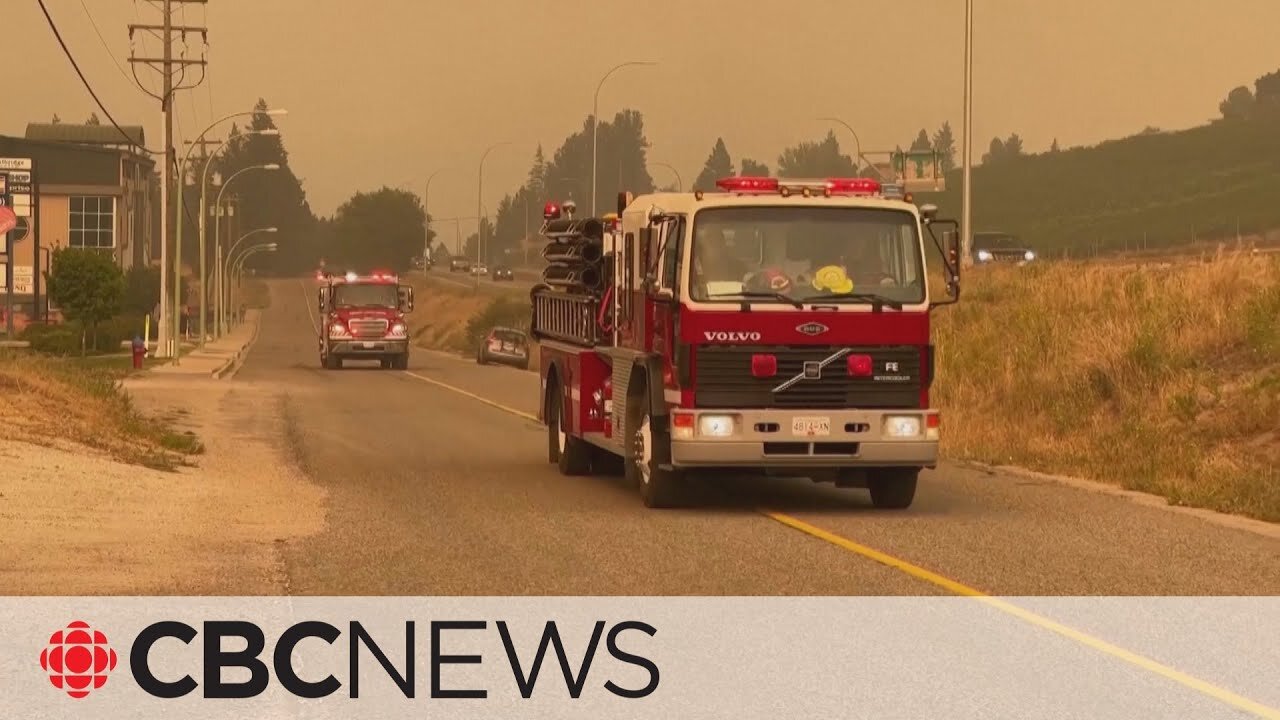 B.C. wildfire evacuation orders downgraded to alerts around Okanagan Lake