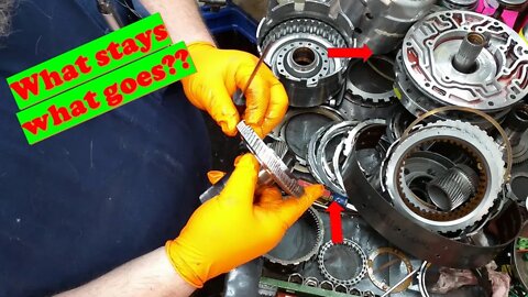 Part 2 of the teardown on Youtuber L2theW's 700R4 transmission...