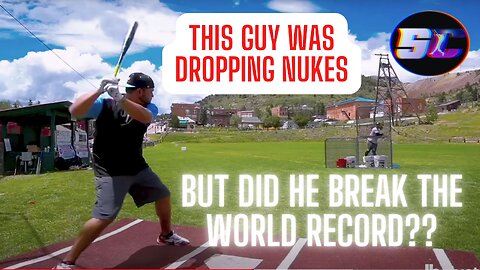 Slowpitch PRO Bradley Jones attempts to break BASEBALL Homerun Record