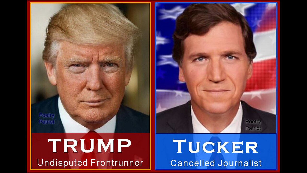 Trump Tucker Debate Night Interview - August 23, 2023