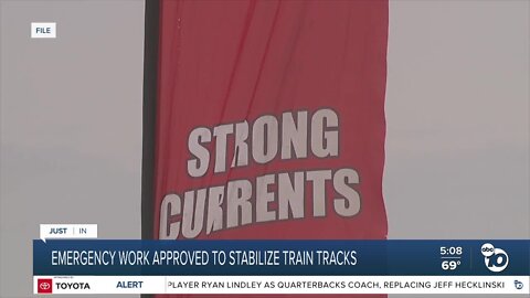 Emergency work approved to begin to fix train tracks between San Diego and LA