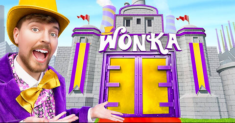 I Built Willy Wonka's Chocolate Factory!