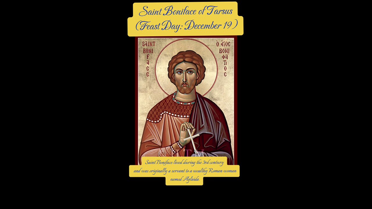 Saint Boniface of Tarsus – A Martyr’s Courage