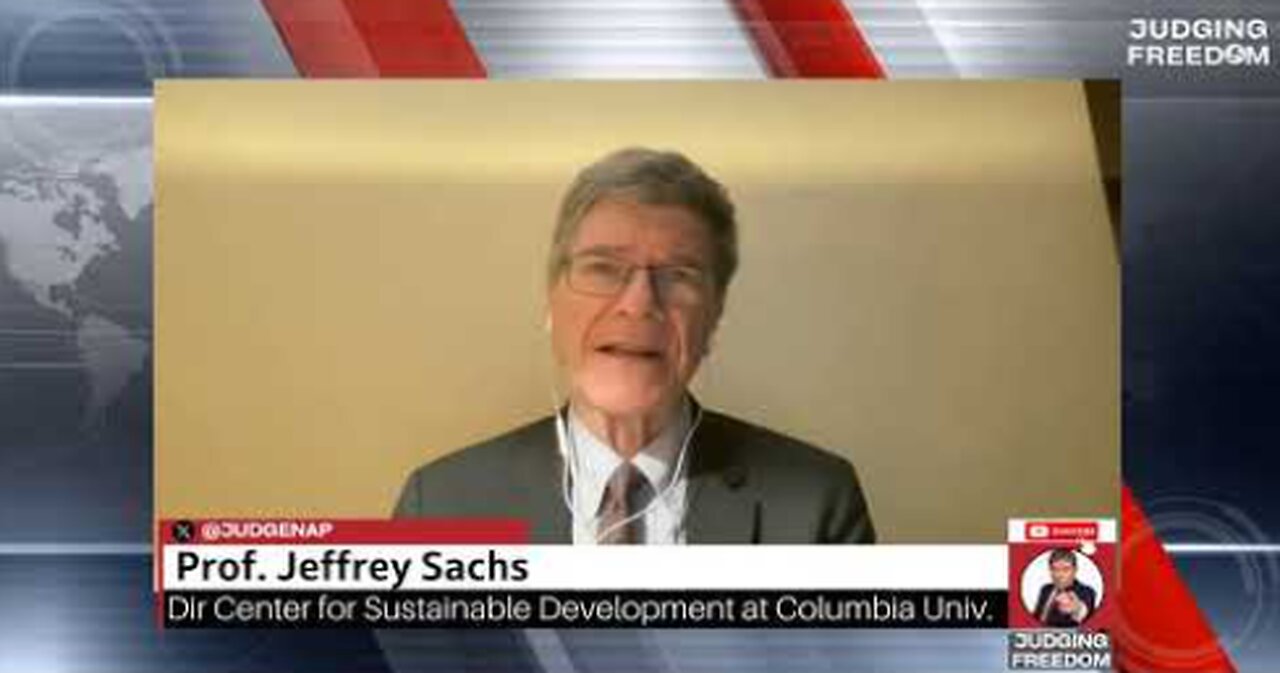 Prof. Jeffrey Sachs: Donor Class and MIC Impairing the US