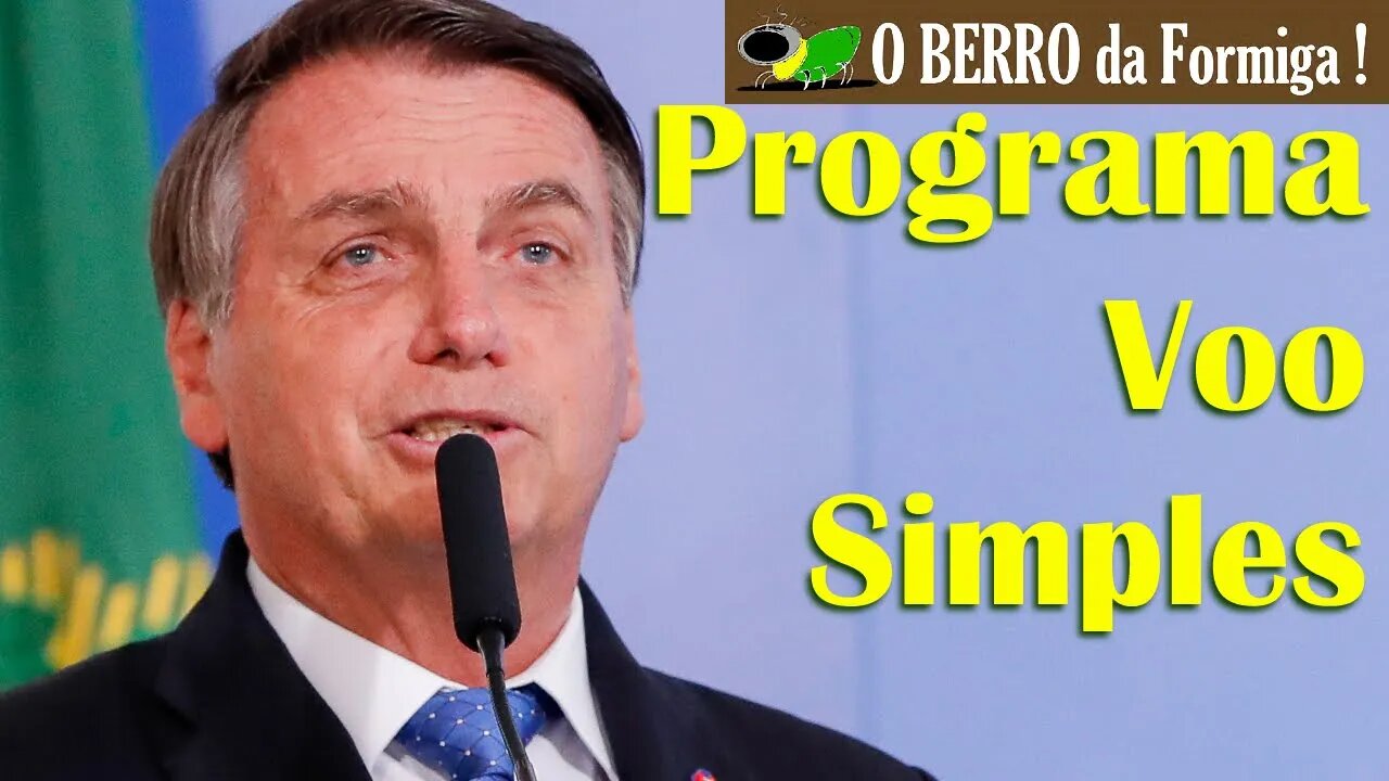 Bolsonaro lança o Programa Voo Simples, modernização de regras e redução de custos no Setor Aéreo