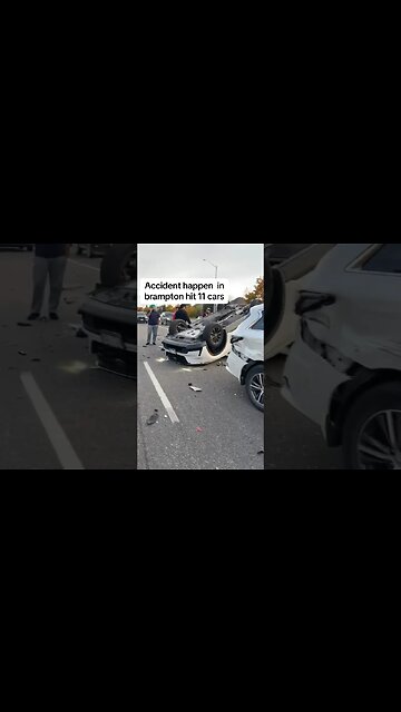 HUGE #brampton accident!