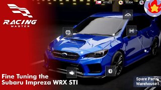 Fine Tuning the Subaru Impreza WRX STI | Racing Master