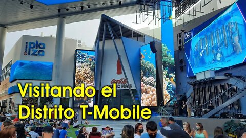 Primera visita a el Distrito T-Mobile de San Juan, Puerto Rico