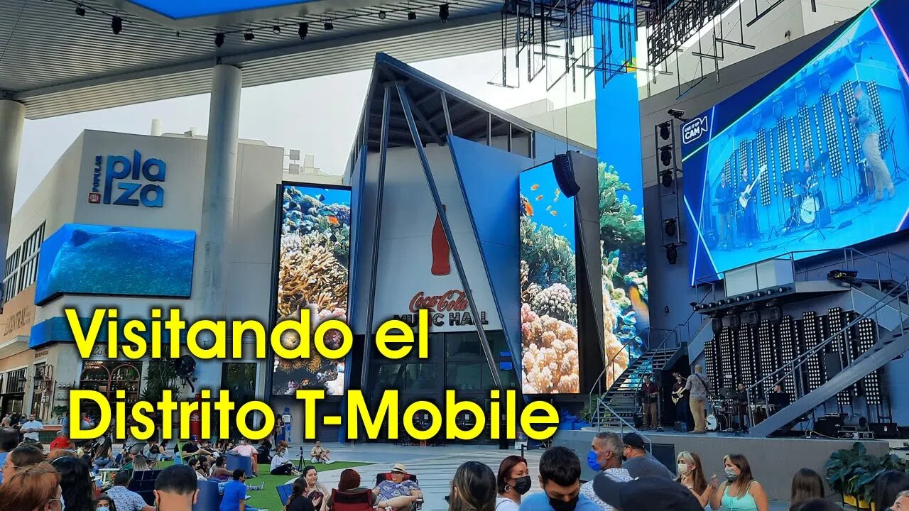 Primera visita a el Distrito T-Mobile de San Juan, Puerto Rico