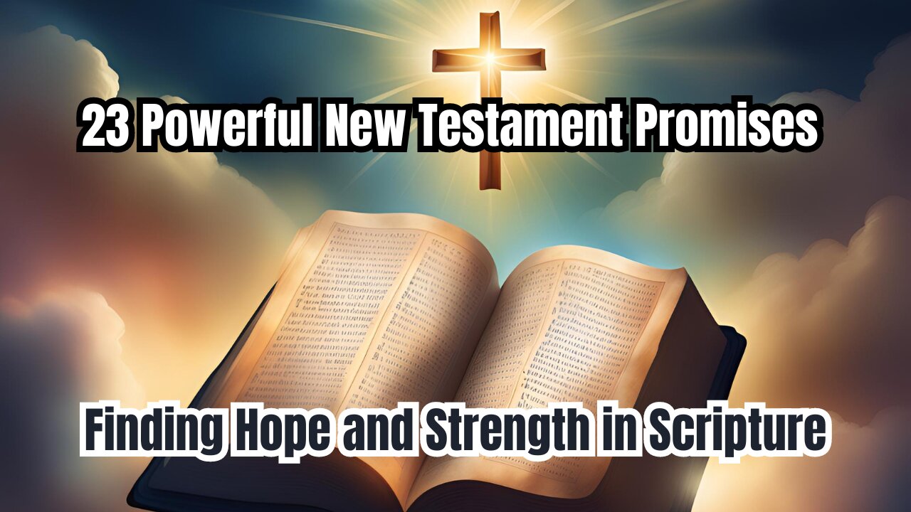 23 Powerful New Testament Promises: Finding Hope and Strength in Scripture