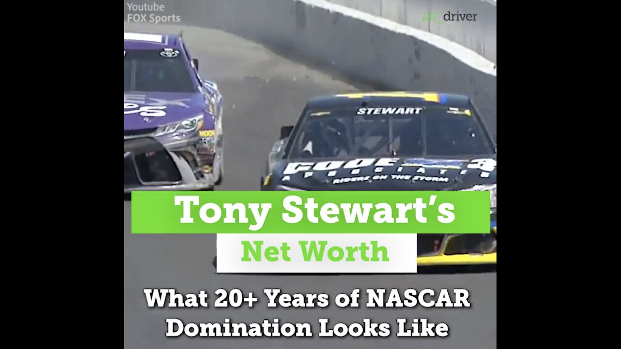 Tony Stewart's Net Worth: What 20+ Years of NASCAR Domination Looks Like