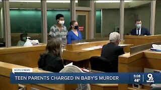 Teen parents charged in baby's murder