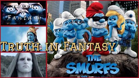 THE SMURFS-Truth IN Fantasy- BASED ON A TRUE STORY GODS OF OLD-THE ALBINOBLUE GODS THE TITANS