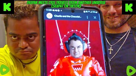 DEEPAK MEETS CRIS TRAVELS FROM ANOTHER UNIVERSE! SEXPAT ON TIKTOK
