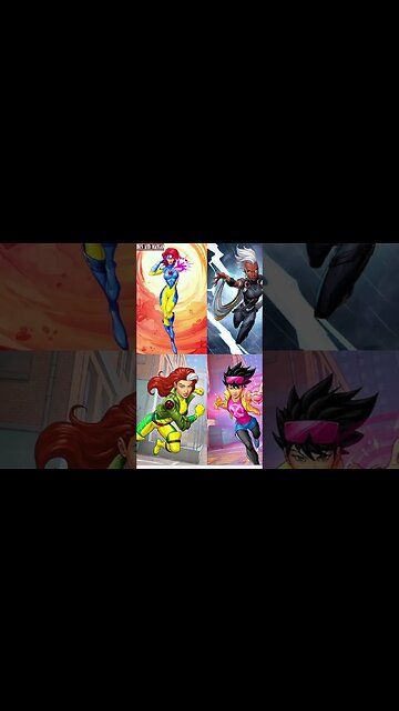 Jean Grey, Tempestade, Vampira E Jubileu - X-MEN