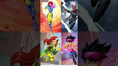 Jean Grey, Tempestade, Vampira E Jubileu - X-MEN