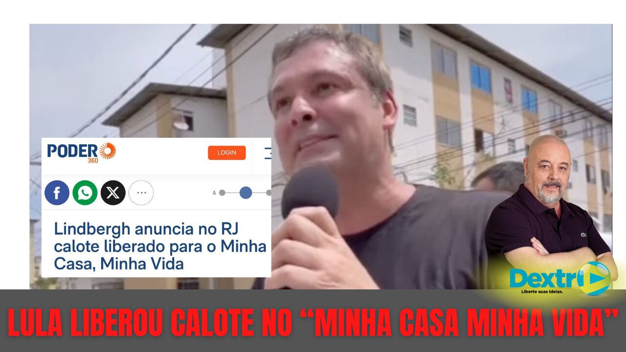 LULA LIBREOU CALOTE NO "MINHA CASA MINHA VIDA"