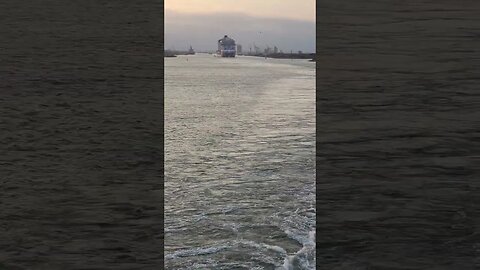 Sunset and Norwegian Prima From Royal Caribbean Wonder of the Seas! - Part 7