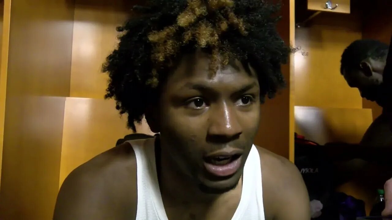 Kansas State Basketball | Cam Carter Postgame Interview | TCU 80, K-State 67