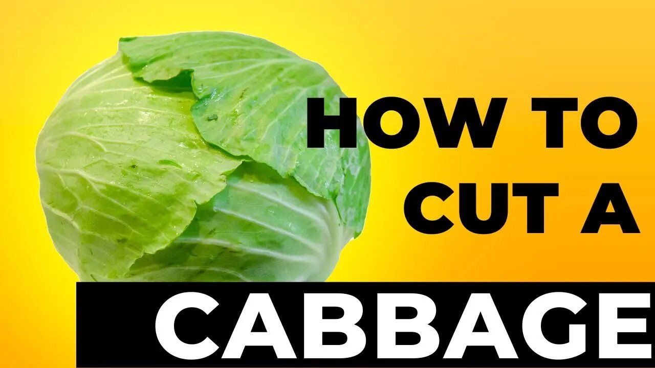 How To Cut A Cabbage