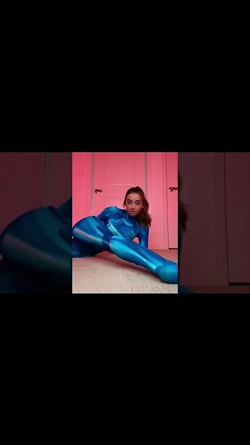 Rate the Girls: Best Zero Suit Samus Cosplay Costume - 1000 Likes TikTok Sexy Dance Contest 🔵🚀