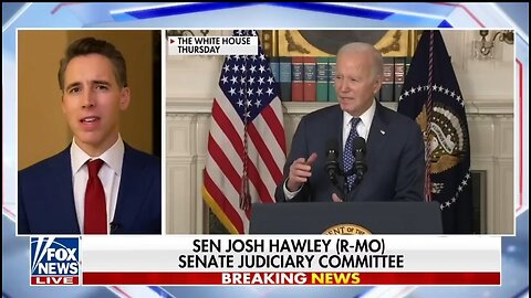 Sen Josh Hawley: Democrats Will Replace Biden