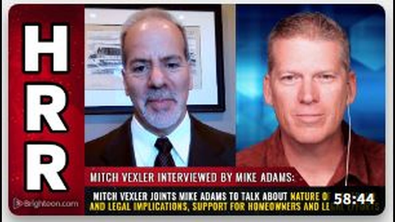 Mitch Vexler joints Mike Adams to talk about Nature of the Fraud and Legal Implications