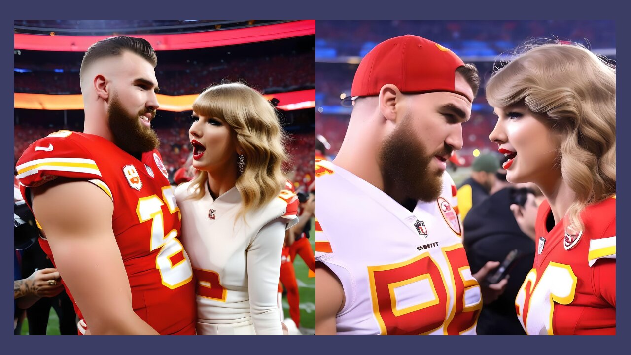 Here's What Taylor Swift and Travis Kelce Said to Each Other on the Field After the Chiefs Won