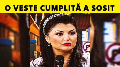 🔴 O VESTE CUMPLITĂ A SOSIT