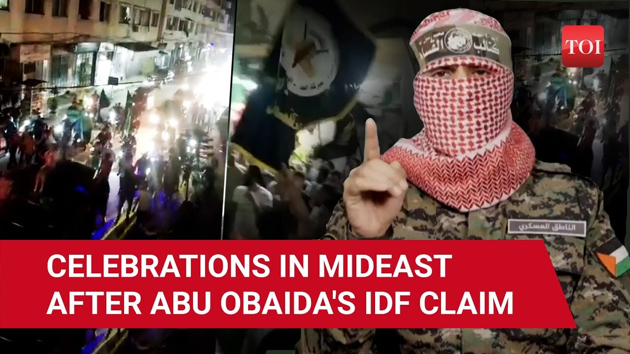 'Abu Obaida, Strike Tel Aviv': Hamas 'Capture' Of IDF Soldiers Sparks Celebrations In Mideast