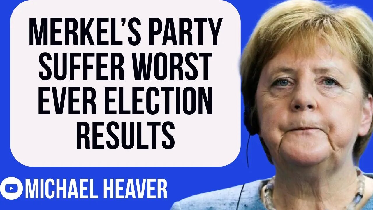 Merkel’s Party Suffer WORST EVER Election Results