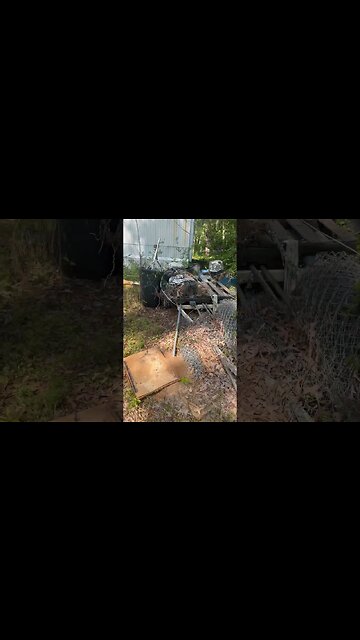 Revisiting the hoarders house that I rescued the boat from ￼