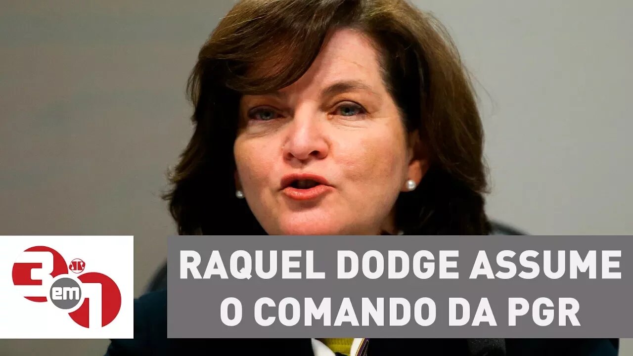 Ao lado de Temer, Raquel Dodge assume o comando da PGR e não cita a Lava Jato