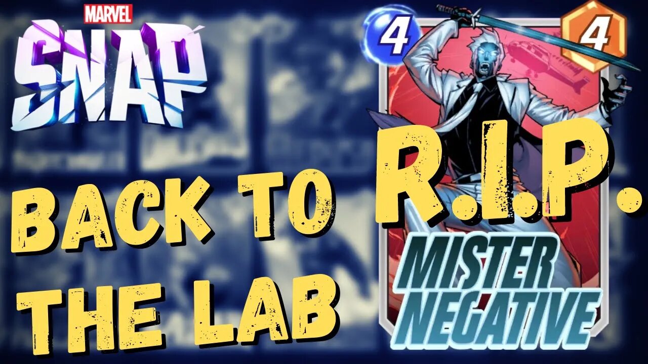 Mister Negative Is Dead Who Will Replace Him? | Infinite Climb Marvel Snap