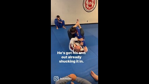 crooked guard sweepe and submissions in BJJ