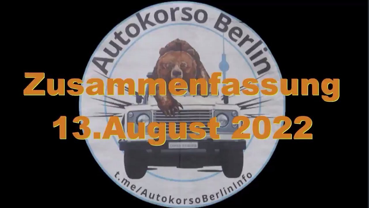 Autokorso Berlin - 13.August 2022